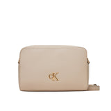 Borse a tracolla Donna Calvin Klein - Minimal Monogram Ew - Beige