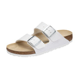 Sandali Donna Birkenstock - Arizona white, Birko Flor Calz.S - Bianco