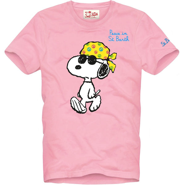 T-shirt Bambini Unisex Mc2 Saint Barth - T-Shirt Boy Cotton Classic T Shirt - Rosa