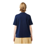 T-shirt Donna Lacoste - T-Shirt - Blu