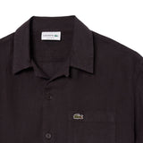 Camicie casual Uomo Lacoste - Camicia M/C - Marrone
