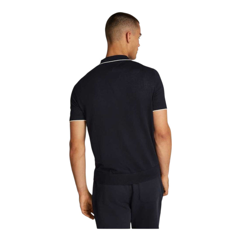 Polo Uomo Tommy Hilfiger - Dc Cotton Lyocell Johnny Polo - Blu
