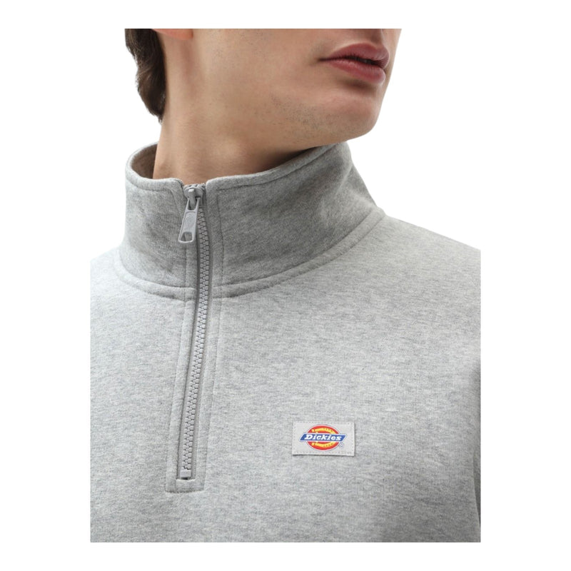 Felpe con cappuccio Donna Dickies - Oakport 1/4 Zip Hoodie W - Grigio