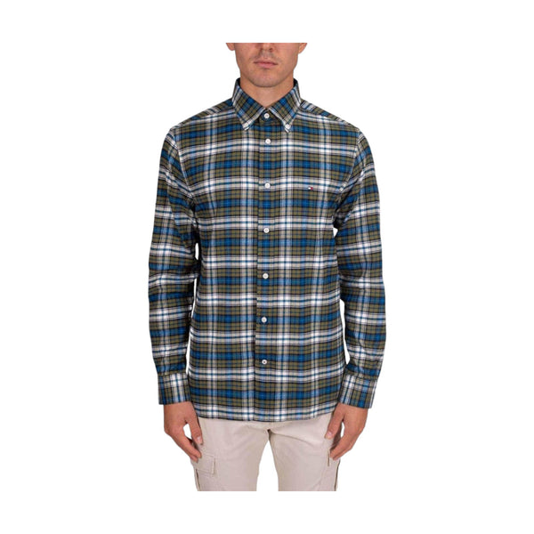 Camicie casual Uomo Tommy Hilfiger - Brushed Tommy Tartan Small Shirt - Multicolore