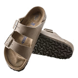 Sandali Unisex Birkenstock - Arizona SFB tabacco brown, Oiled Leather - Marrone