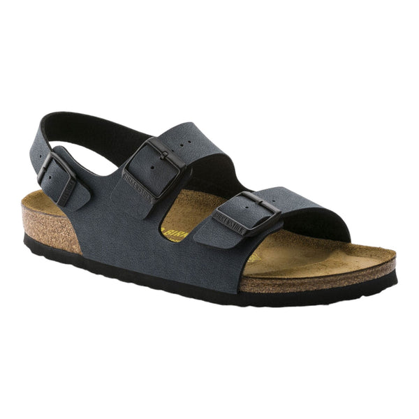 Sandali Uomo Birkenstock - Milano Birkibuc Calz.s - Blu