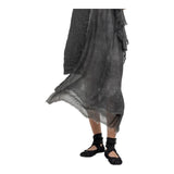 Vestiti casual Donna Sanctamuerte - Abito Midi Smanicato - Grigio