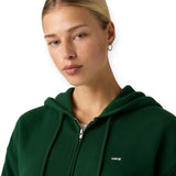 Felpe con cappuccio Donna Levi's - Everyday Full Zip Hoodie Sweatshirt - Verde