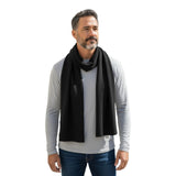 Sciarpe Uomo Alpha Studio - Stola Accessori Cashmere - Nero