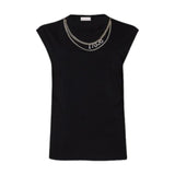 T-shirt Donna Liu Jo - T-Shirt Moda S/M - Nero