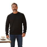 Maglioni Uomo Alpha Studio - Girocollo M/L Merinos Pesante - Marrone