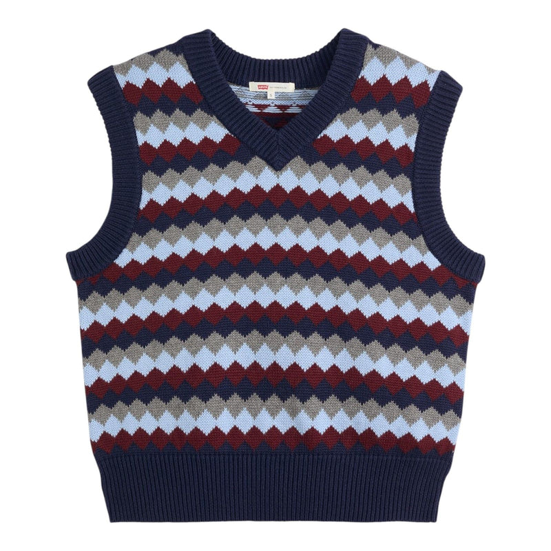 Maglie Donna Levi's - Charlie Vneck Vest Anice Geo Chocolate T - Multicolore