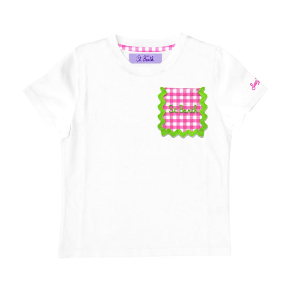 T-shirt Bambina Mc2 Saint Barth - Elly P Cotton T Shirt - Multicolore