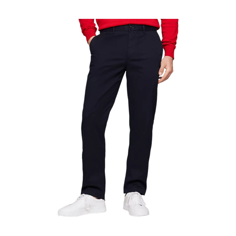 Pantaloni Uomo Tommy Hilfiger - Chino Denton 1985 Pima Cotton - Blu