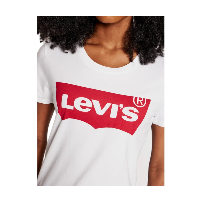 T-shirt Donna Levi's - The Perfect Tee - Bianco