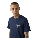 T-shirt Uomo Levi's - Graphic Crewneck Tee - Blu