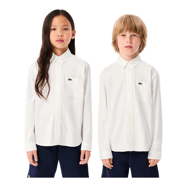 Camicie Ragazzo Lacoste - Camicia M/L - Bianco