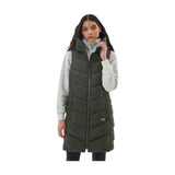 Gilet Donna Barbour International - Boston Gilet - Verde militare