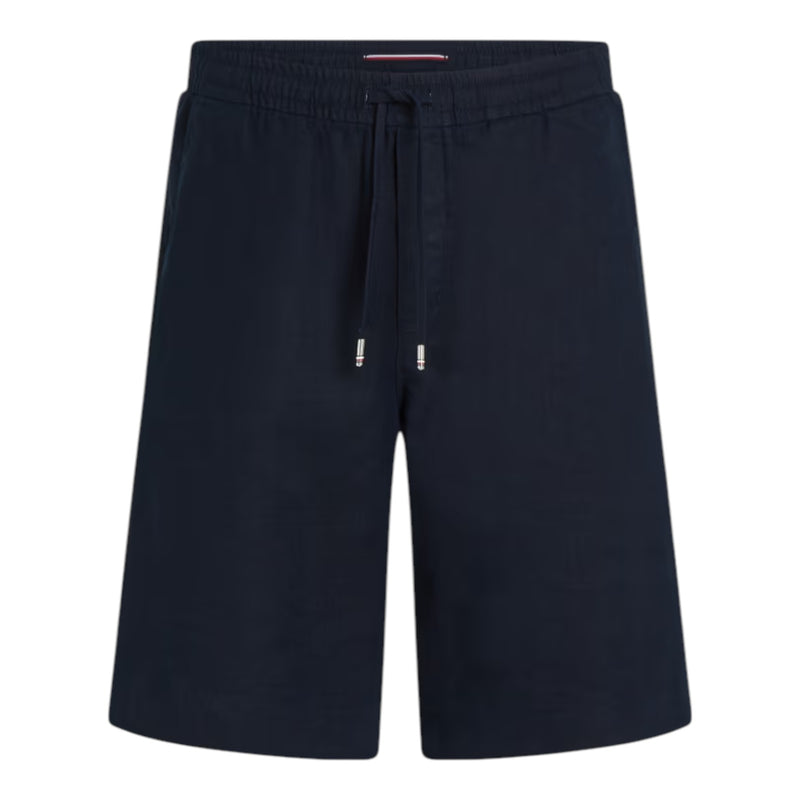 Bermuda Uomo Tommy Hilfiger - Harlem Po Linen Short - Blu