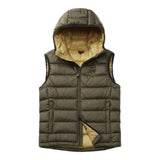 Gilet Uomo Blauer - Arden Smanicati Imbottito Piuma - Verde