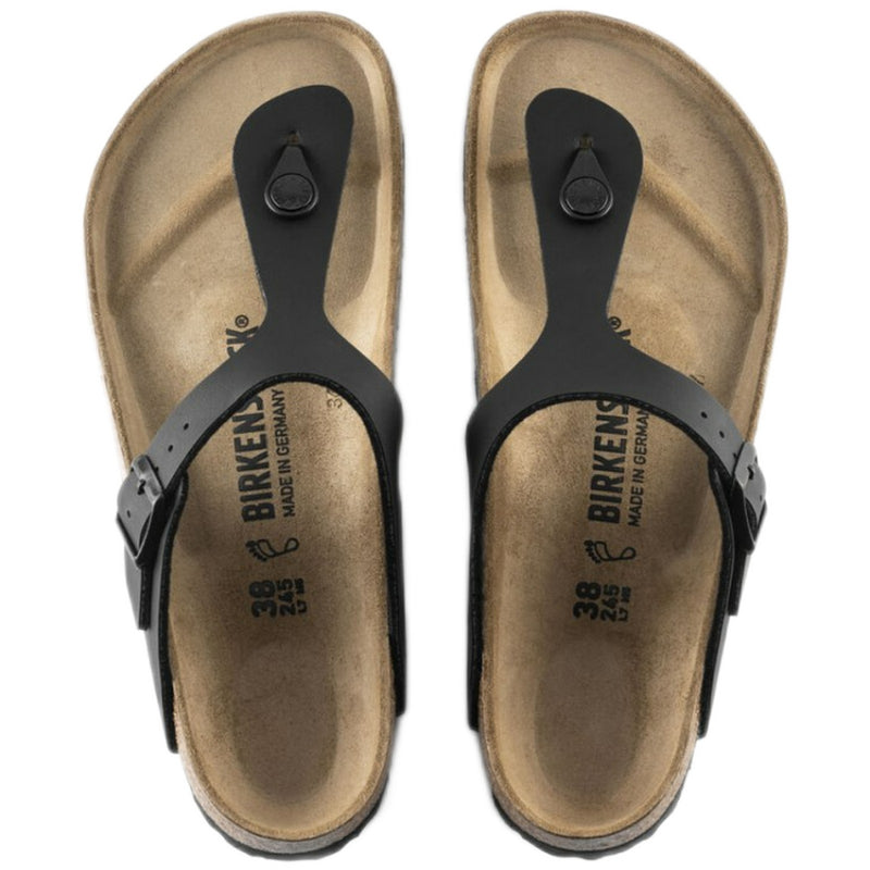 Sandali Unisex Birkenstock - Gizeh black, Birko Flor Calz.N - Nero