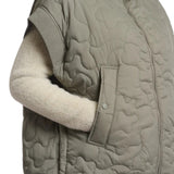 Gilet Donna RINO & PELLE - Quilted cape with zipper closure - Verde