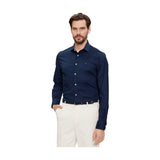 Camicie casual Uomo Tommy Hilfiger - Cl Stretch Poplin Contrast Shirt - Blu