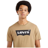 T-shirt Uomo Levi's - Graphic Crewneck Tee - Beige