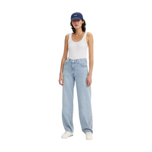 Jeans Donna Levi's - Baggy Dad - Celeste