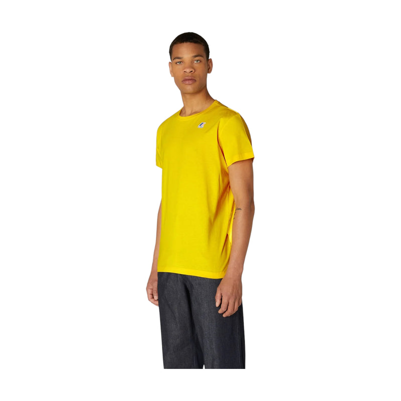 T-shirt Uomo K-Way - Le Vrai Edouard - Giallo