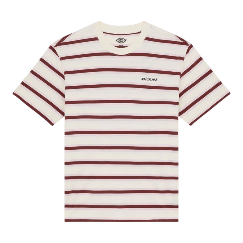 T-shirt Uomo Dickies - York Stripe Tee Ss Egret - Beige