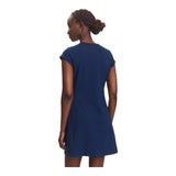 Vestiti casual Donna Calvin Klein - Punto Milano Ss Scoop Nk Dress - Blu