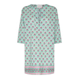 Vestiti casual Donna Mc2 Saint Barth - Macha Short Beachrobe Dress - Verde