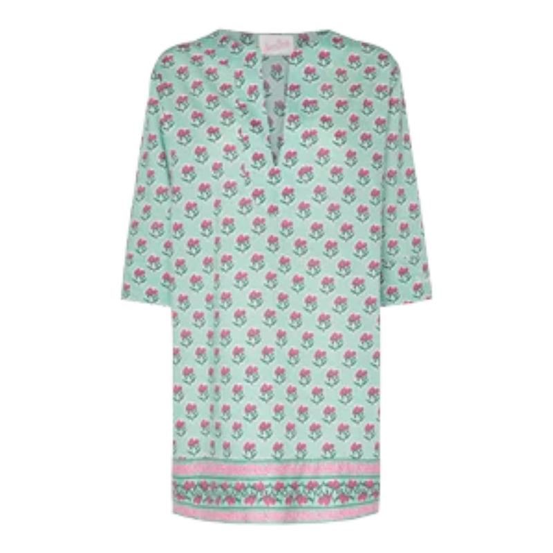Vestiti casual Donna Mc2 Saint Barth - Macha Short Beachrobe Dress - Verde