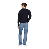 Maglie a manica lunga Uomo Tommy Hilfiger - Refined Structure Crew Nk - Blu