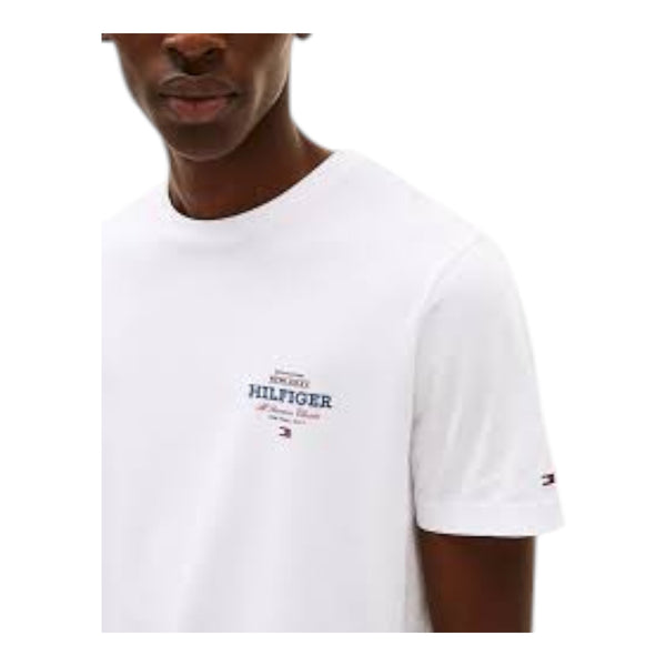 T-shirt Uomo Tommy Hilfiger - Monotype All American Tee - Bianco