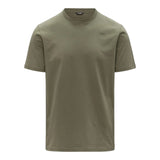 T-shirt Uomo K-Way - Odom Jersey Micro Lettering - Verde militare