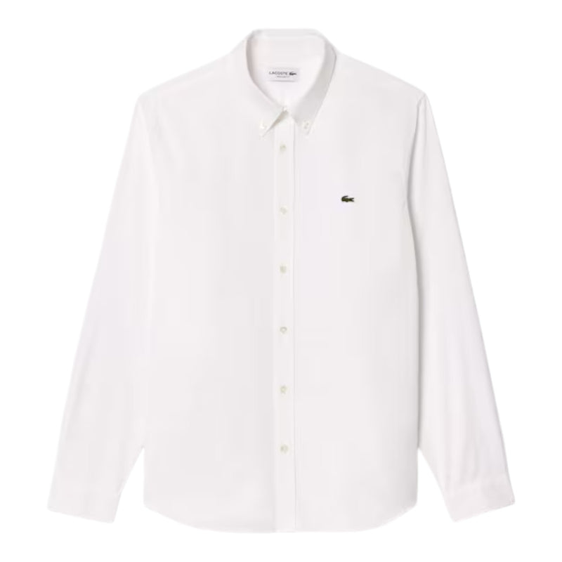 Camicie casual Uomo Lacoste - Camicia M/L - Bianco