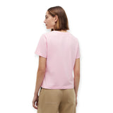 T-shirt Donna Tommy Hilfiger - Th Script Reg C-Nk Ss Tee - Rosa