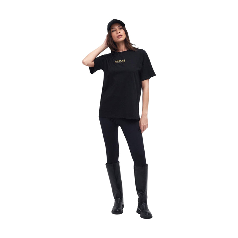 T-shirt Donna Barbour International - Whitson Tee - Nero