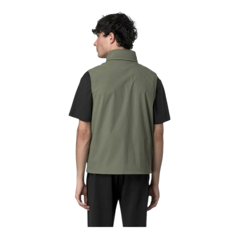 Gilet Uomo K-Way - Valen Stretch Nylon Jersey - Verde
