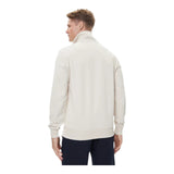 Felpe senza cappuccio Uomo Tommy Hilfiger - Essential Terry Zt Stand Collar - Panna