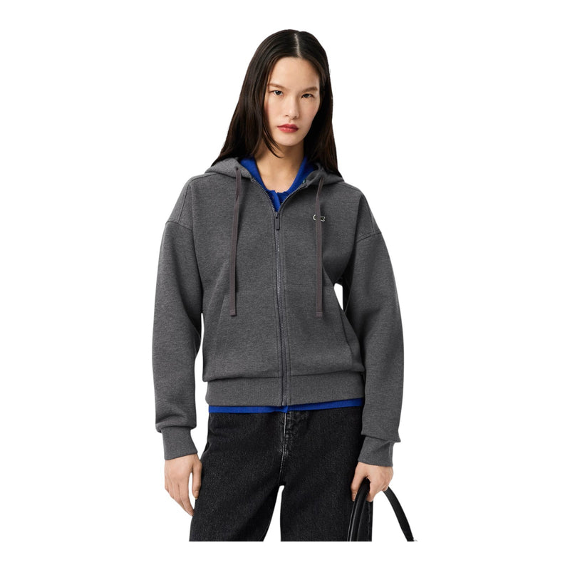 Felpe con cappuccio Donna Lacoste - Sweatshirt - Grigio