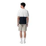 T-shirt Uomo K-Way - Solo Jersey Colorblock - Blu