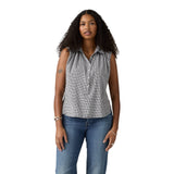 Camicie Donna Levi's - Londynn Sl Popover Shirt Patricia Check - Nero