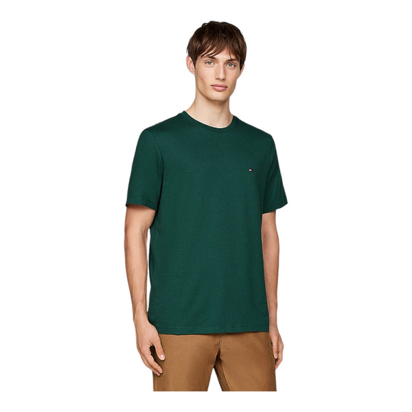 T-shirt Uomo Tommy Hilfiger - Essential Reg Fit Solid Tee - Verde