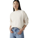 Felpe senza cappuccio Donna Levi's - Everyday Sweatshirt Sugar Swizzle Brushe - Panna