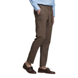 Pantaloni Uomo Impure - Chino Long Comf.mixed Linen G/D - Marrone