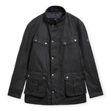 Giubbotti Uomo Barbour International - Tourer Duke Wax - Blu