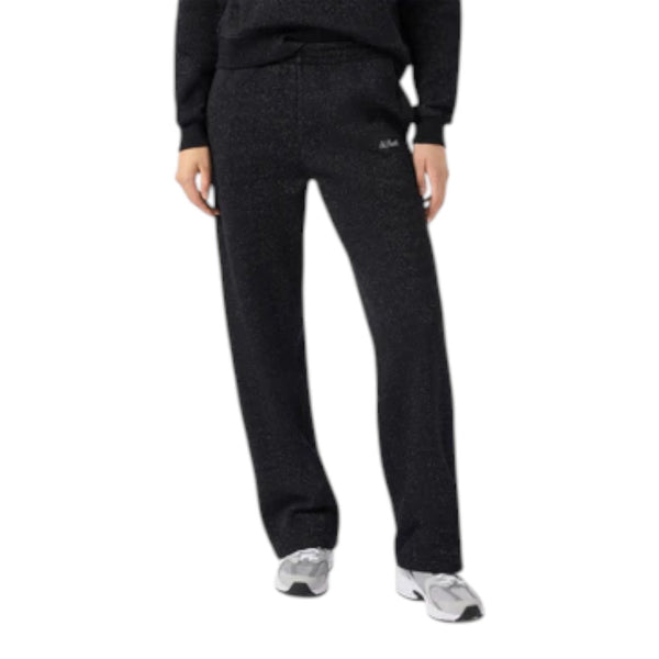 Pantaloni Ragazza Mc2 Saint Barth - Girl Pant In Lurex Fleece - Nero